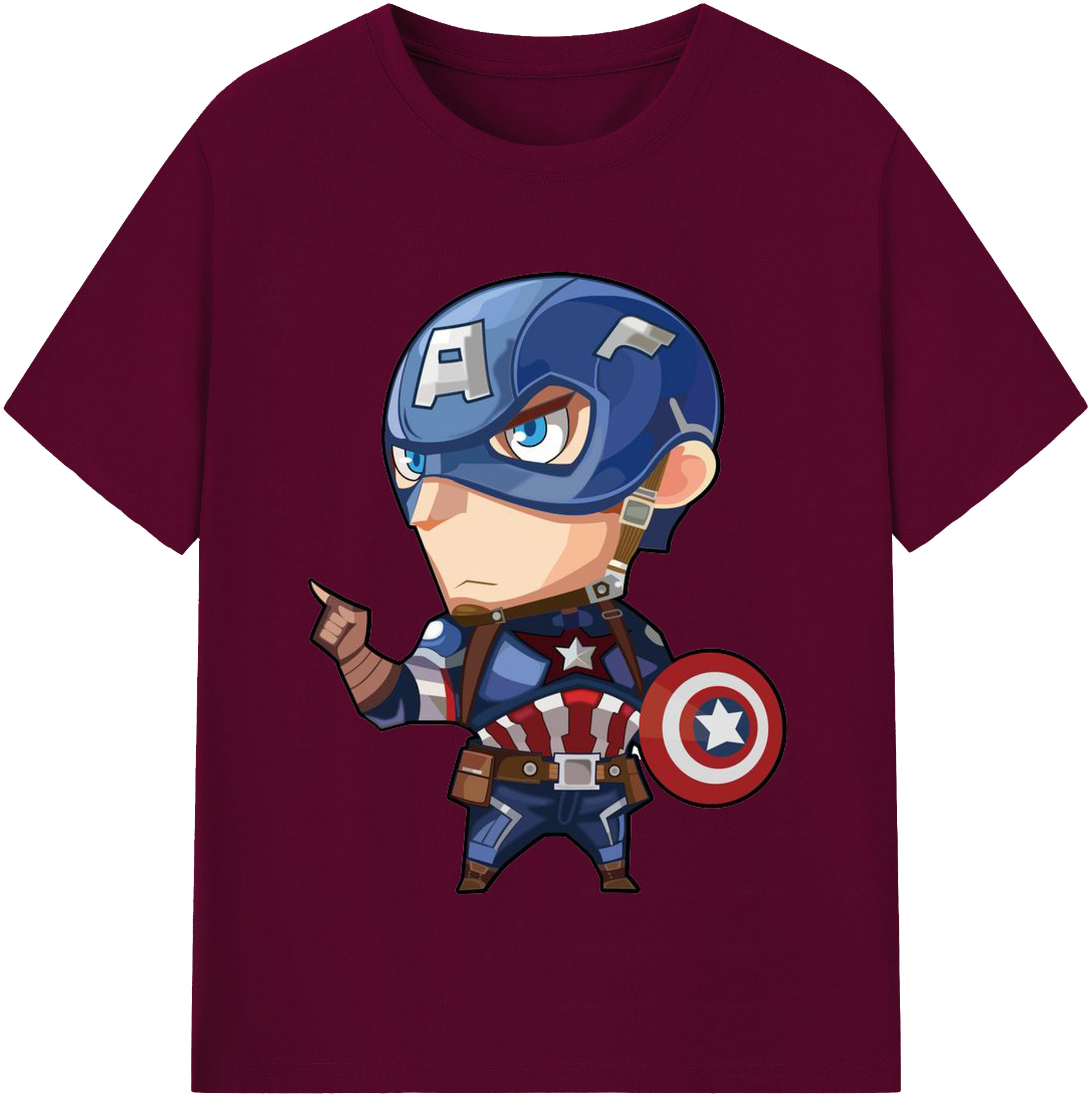 （画像用） アベンジャーズ The Avengers レディースカジュアルプリントTシャツ（綿100％）